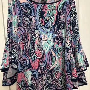 Coco Bianco Multicolor Paisley Blouse